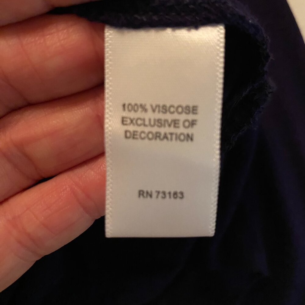 NWT Cable & Gauge Purple Embellished Blouse Size XL - Picture 4 of 8